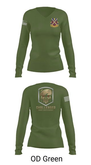 Womens Long Sleeve Vneck Shirt, Challenger Company, , Teamtime, Team time, sublimation, custom sports apparel, team uniforms, spirit wear, spiritwear, sports uniforms, custom shirts, team store, custom team store, fundraiser sports, apparel fundraiser