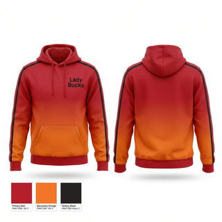 Hoodie, Lady Bucks, Women's Basketball, Teamtime, Team time, sublimation, custom sports apparel, team uniforms, spirit wear, spiritwear, sports uniforms, custom shirts, team store, custom team store, fundraiser sports, apparel fundraiser