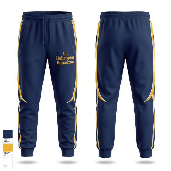 Sweatpants, 1st Helicopter Squadron, Air Force, Teamtime, Team time, sublimation, custom sports apparel, team uniforms, spirit wear, spiritwear, sports uniforms, custom shirts, team store, custom team store, fundraiser sports, apparel fundraiser