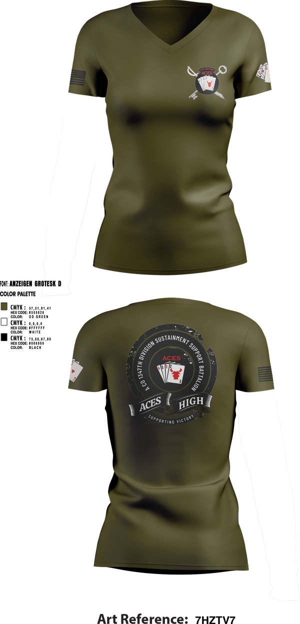 Womens Short Sleeve Vneck Shirt, A Co 1347 DSSB, , Teamtime, Team time, sublimation, custom sports apparel, team uniforms, spirit wear, spiritwear, sports uniforms, custom shirts, team store, custom team store, fundraiser sports, apparel fundraiser