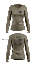 MRBN- A Co 69228834 Women's Long Sleeve V-neck Shirt - 4