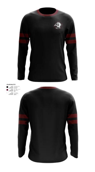 Rawlins County Senior High School 10337825 Long Sleeve Performance Shirt 21