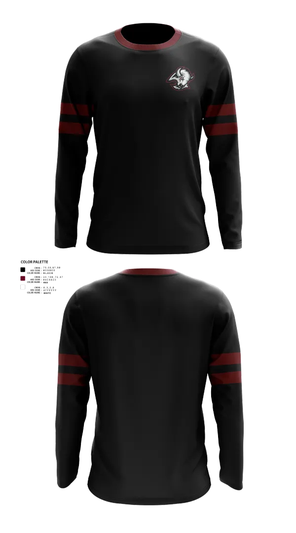 Long Sleeve Performance Shirt, Rawlins County Senior High School, Spirit Store, Teamtime, Team time, sublimation, custom sports apparel, team uniforms, spirit wear, spiritwear, sports uniforms, custom shirts, team store, custom team store, fundraiser sports, apparel fundraiser