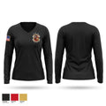 Crazy 8s Women's Long Sleeve V-neck Shirt - 1