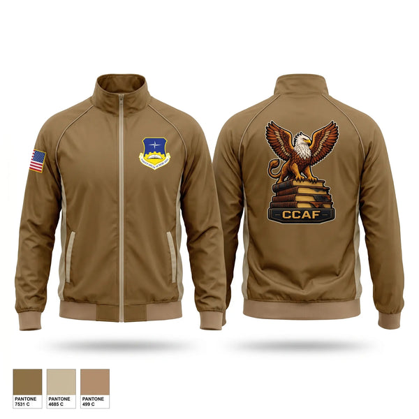 Windbreaker, CCAF, Air Force, Teamtime, Team time, sublimation, custom sports apparel, team uniforms, spirit wear, spiritwear, sports uniforms, custom shirts, team store, custom team store, fundraiser sports, apparel fundraiser
