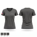 Rocky Mount Police Department Women's Short Sleeve V-neck Shirt - 1