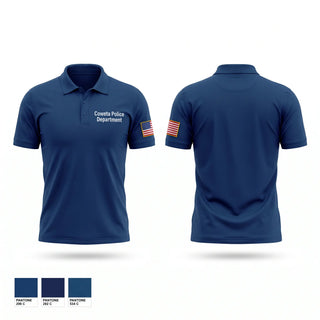 Short Sleeve Performance Polo, Coweta Police Department, Police, Teamtime, Team time, sublimation, custom sports apparel, team uniforms, spirit wear, spiritwear, sports uniforms, custom shirts, team store, custom team store, fundraiser sports, apparel fundraiser