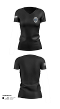 Clermont PD 17017989 Women's Short Sleeve V-neck Shirt - 23