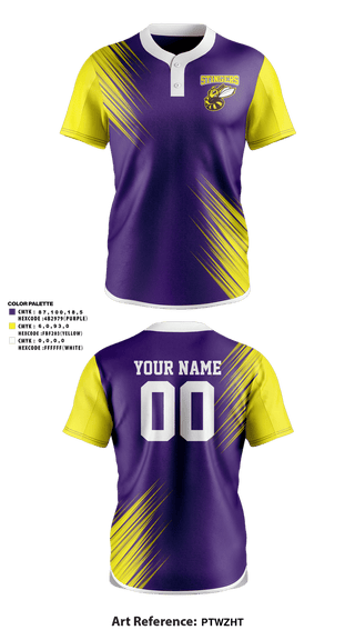 Two Button Softball Jersey, Stingers, Softball, Teamtime, Team time, sublimation, custom sports apparel, team uniforms, spirit wear, spiritwear, sports uniforms, custom shirts, team store, custom team store, fundraiser sports, apparel fundraiser