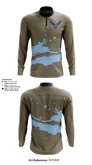 Quarter Zip Jacket, Team Robbins, Softball, Teamtime, Team time, sublimation, custom sports apparel, team uniforms, spirit wear, spiritwear, sports uniforms, custom shirts, team store, custom team store, fundraiser sports, apparel fundraiser