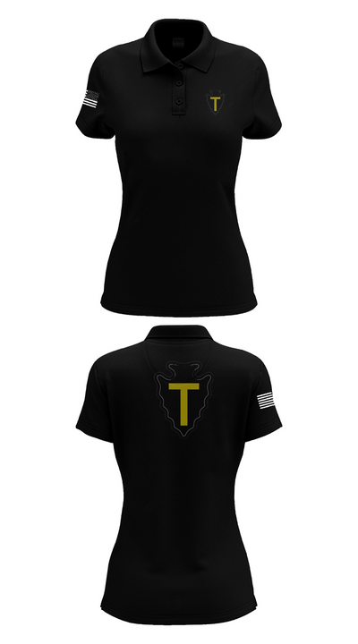 B CO 3-141 8335059 Women's Short Sleeve Performance Polo  - 35