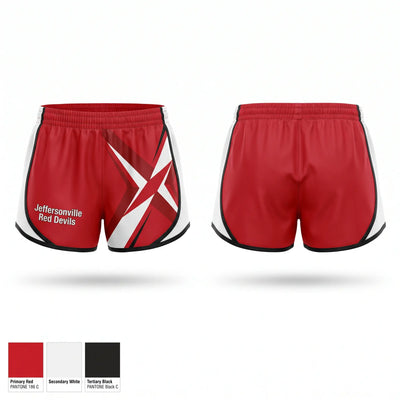 Jeffersonville Red Devils Women's Shorts - 1