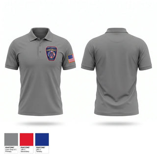 Short Sleeve Performance Polo, East Franklin Fire Department, Fire Department, Teamtime, Team time, sublimation, custom sports apparel, team uniforms, spirit wear, spiritwear, sports uniforms, custom shirts, team store, custom team store, fundraiser sports, apparel fundraiser