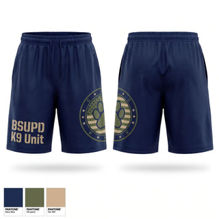 Athletic Shorts With Pockets, BSUPD K9 Unit, Police, Teamtime, Team time, sublimation, custom sports apparel, team uniforms, spirit wear, spiritwear, sports uniforms, custom shirts, team store, custom team store, fundraiser sports, apparel fundraiser