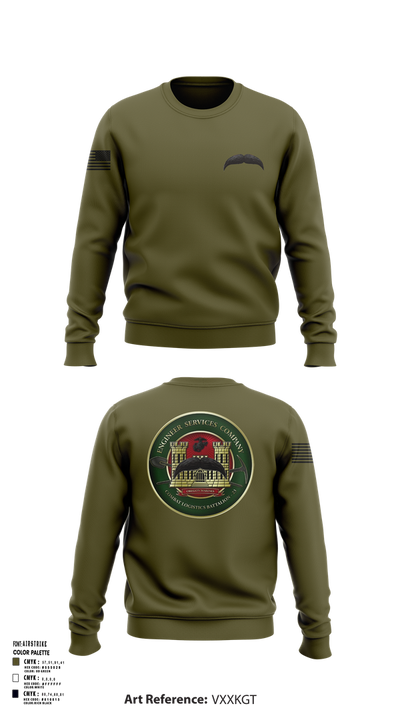 Engineers Services Company 56749194 Crew Neck Sweatshirt - 22