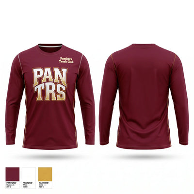 Panthers Track Club Long Sleeve Performance Shirt 2