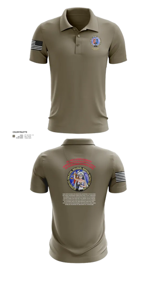 Short Sleeve Performance Polo, Karl & Hedwig Ackermann Memorial Institute for Joint Military Intelligence and Law Enforcement Education & Training at MARDET Fort Leonard Wood, , Teamtime, Team time, sublimation, custom sports apparel, team uniforms, spirit wear, spiritwear, sports uniforms, custom shirts, team store, custom team store, fundraiser sports, apparel fundraiser