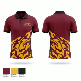 Short Sleeve Performance Polo, Salpointe E-Sports Team, E-Sports, Teamtime, Team time, sublimation, custom sports apparel, team uniforms, spirit wear, spiritwear, sports uniforms, custom shirts, team store, custom team store, fundraiser sports, apparel fundraiser