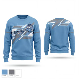 Crew Neck Sweatshirt, Winston Salem Tarheels, , Teamtime, Team time, sublimation, custom sports apparel, team uniforms, spirit wear, spiritwear, sports uniforms, custom shirts, team store, custom team store, fundraiser sports, apparel fundraiser