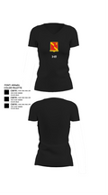 3-27 68507802 Women's Short Sleeve V-neck Shirt - 24