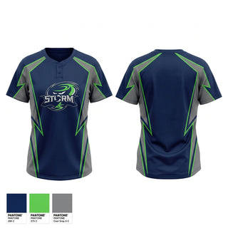 Two Button Softball Jersey, S, Softball, Teamtime, Team time, sublimation, custom sports apparel, team uniforms, spirit wear, spiritwear, sports uniforms, custom shirts, team store, custom team store, fundraiser sports, apparel fundraiser