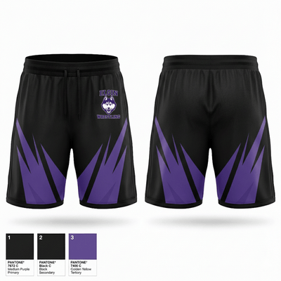Elgin Huskies 34106074 Athletic Shorts With Pockets - 3