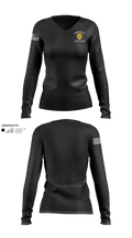 Harrison county jailers office 89026978 Women's Long Sleeve V-neck Shirt - 21