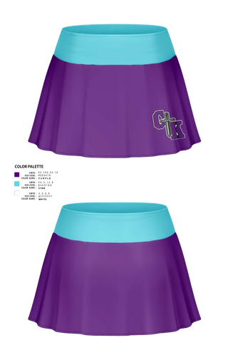 Skort, Columbia Knights Football, , Teamtime, Team time, sublimation, custom sports apparel, team uniforms, spirit wear, spiritwear, sports uniforms, custom shirts, team store, custom team store, fundraiser sports, apparel fundraiser