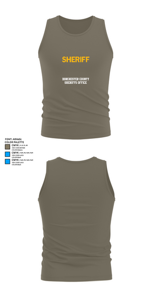 Tank Top, Dorchester County Sheriffs office, , Teamtime, Team time, sublimation, custom sports apparel, team uniforms, spirit wear, spiritwear, sports uniforms, custom shirts, team store, custom team store, fundraiser sports, apparel fundraiser