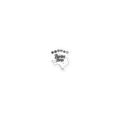 Border Boys Die-cut stickers - 1