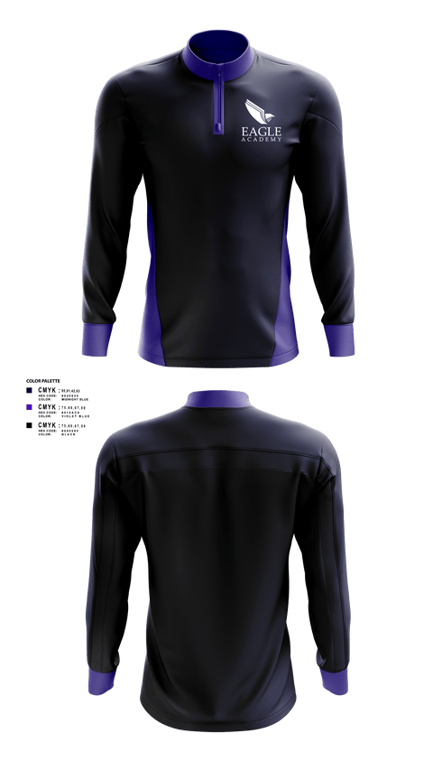 Quarter Zip Jacket, Eagle b team, Men's Basketball, Teamtime, Team time, sublimation, custom sports apparel, team uniforms, spirit wear, spiritwear, sports uniforms, custom shirts, team store, custom team store, fundraiser sports, apparel fundraiser