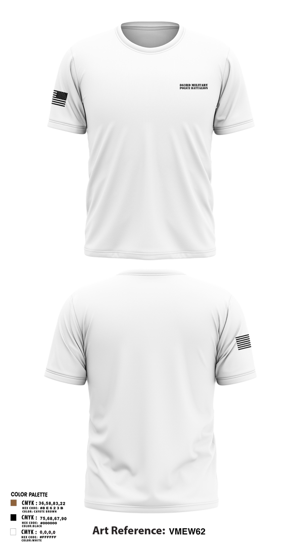 Short Sleeve Performance Shirt, 863rd Military Police Battalion, , Teamtime, Team time, sublimation, custom sports apparel, team uniforms, spirit wear, spiritwear, sports uniforms, custom shirts, team store, custom team store, fundraiser sports, apparel fundraiser