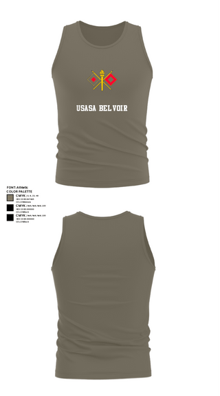 Tank Top, USASA BELVOIR, Army, Teamtime, Team time, sublimation, custom sports apparel, team uniforms, spirit wear, spiritwear, sports uniforms, custom shirts, team store, custom team store, fundraiser sports, apparel fundraiser