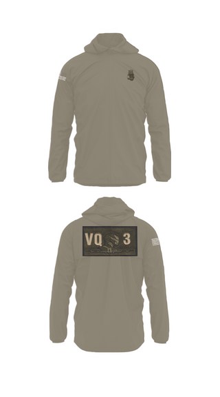 Windbreaker, VQ-3 DET TRVS, Navy, Teamtime, Team time, sublimation, custom sports apparel, team uniforms, spirit wear, spiritwear, sports uniforms, custom shirts, team store, custom team store, fundraiser sports, apparel fundraiser
