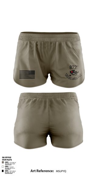 Ranger Panties, 872 Ground Ambulance, Army, Teamtime, Team time, sublimation, custom sports apparel, team uniforms, spirit wear, spiritwear, sports uniforms, custom shirts, team store, custom team store, fundraiser sports, apparel fundraiser