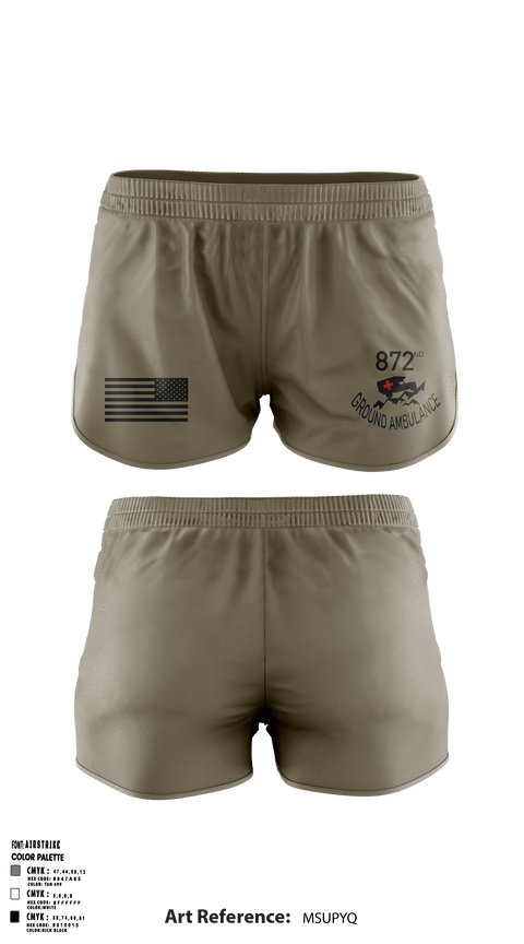 Ranger Panties, 872 Ground Ambulance, Army, Teamtime, Team time, sublimation, custom sports apparel, team uniforms, spirit wear, spiritwear, sports uniforms, custom shirts, team store, custom team store, fundraiser sports, apparel fundraiser