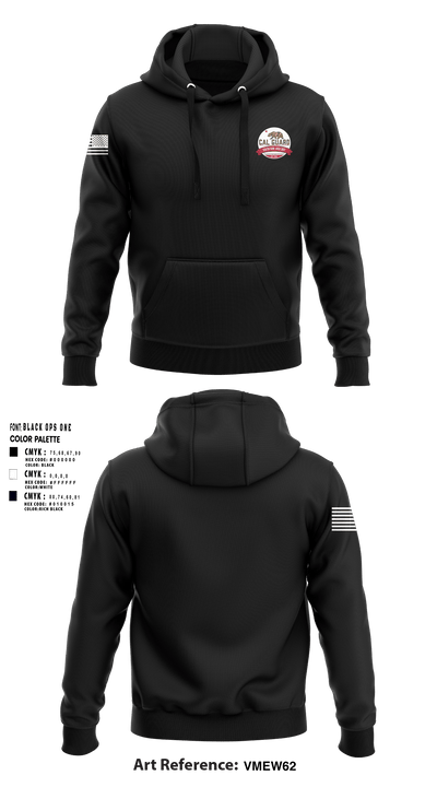 California State Guard San Jose 79819160 Hoodie - 1