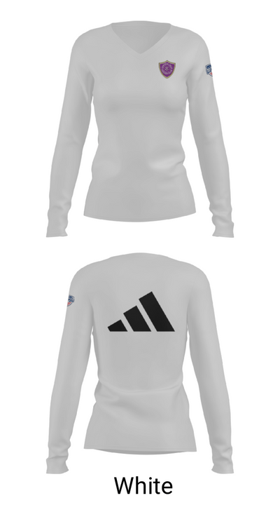ci 77315886 Women's Long Sleeve V-neck Shirt - 16