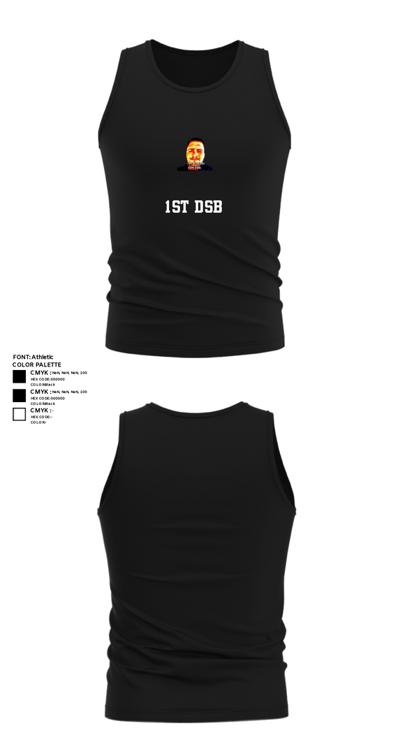 Tank Top, 1st DSB, Marines, Teamtime, Team time, sublimation, custom sports apparel, team uniforms, spirit wear, spiritwear, sports uniforms, custom shirts, team store, custom team store, fundraiser sports, apparel fundraiser