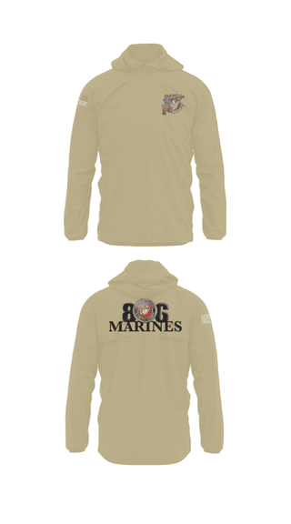 Windbreaker, 806 MarinesBoots and Badges of the South Plains, Fire Department, Teamtime, Team time, sublimation, custom sports apparel, team uniforms, spirit wear, spiritwear, sports uniforms, custom shirts, team store, custom team store, fundraiser sports, apparel fundraiser