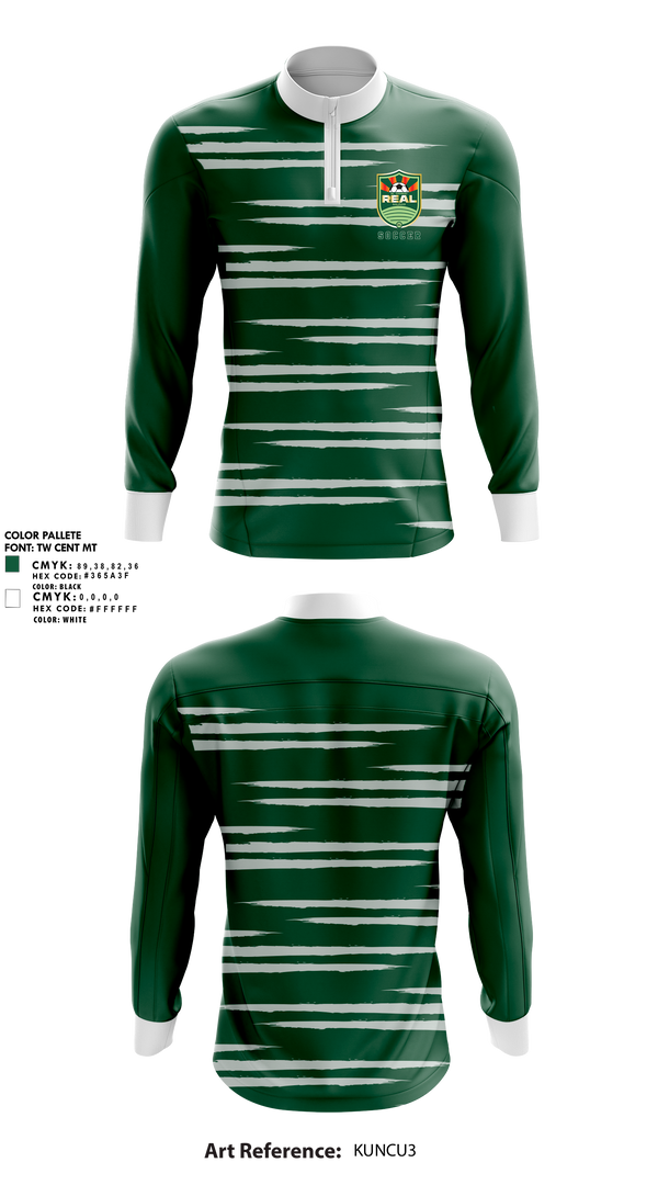 Quarter Zip Jacket, El Camino Real Salinas Soccer, Men's Soccer, Teamtime, Team time, sublimation, custom sports apparel, team uniforms, spirit wear, spiritwear, sports uniforms, custom shirts, team store, custom team store, fundraiser sports, apparel fundraiser