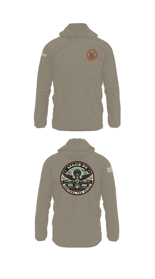 Windbreaker, MACS 24 ATC Detachment A, Marines, Teamtime, Team time, sublimation, custom sports apparel, team uniforms, spirit wear, spiritwear, sports uniforms, custom shirts, team store, custom team store, fundraiser sports, apparel fundraiser