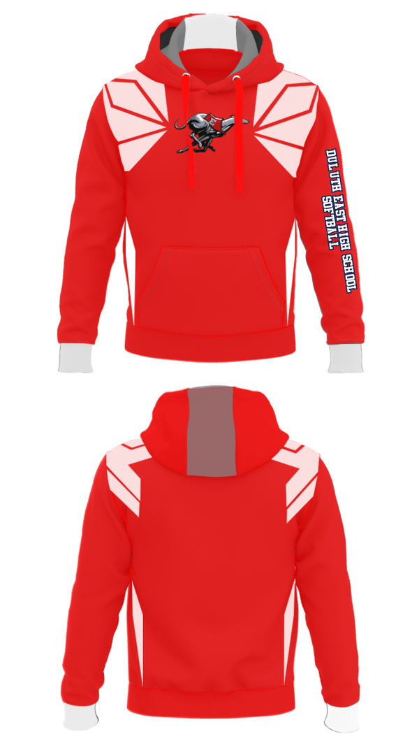 Hoodie, Duluth East High School Softball, Softball, Teamtime, Team time, sublimation, custom sports apparel, team uniforms, spirit wear, spiritwear, sports uniforms, custom shirts, team store, custom team store, fundraiser sports, apparel fundraiser