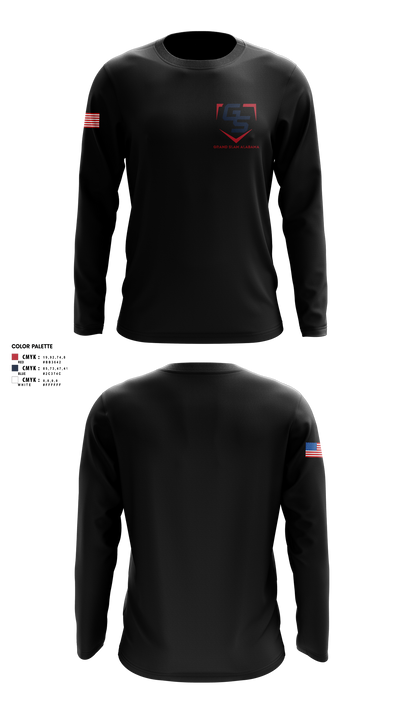 Grand Slam Alabama 25329763 Long Sleeve Performance Shirt 3