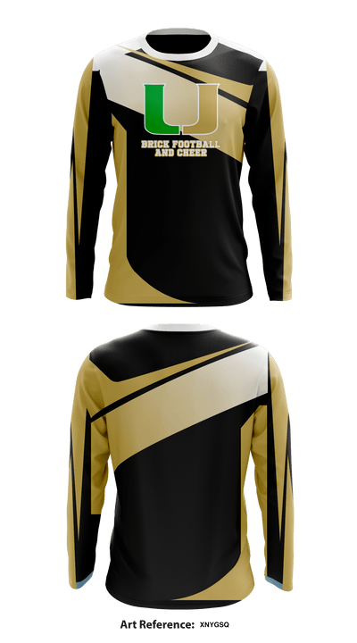 Brick Football & Cheer 78984448 Long Sleeve Performance Shirt 5