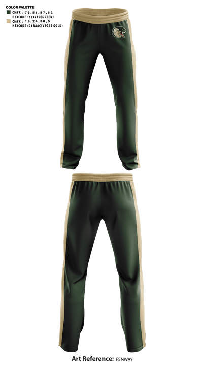 Jackson Heights Lady Cobra Basketball 83726052 Sweatpants - 41