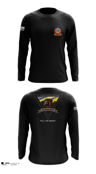 Long Sleeve Performance Shirt, 127th ASB WORKHORSE, Army, Teamtime, Team time, sublimation, custom sports apparel, team uniforms, spirit wear, spiritwear, sports uniforms, custom shirts, team store, custom team store, fundraiser sports, apparel fundraiser