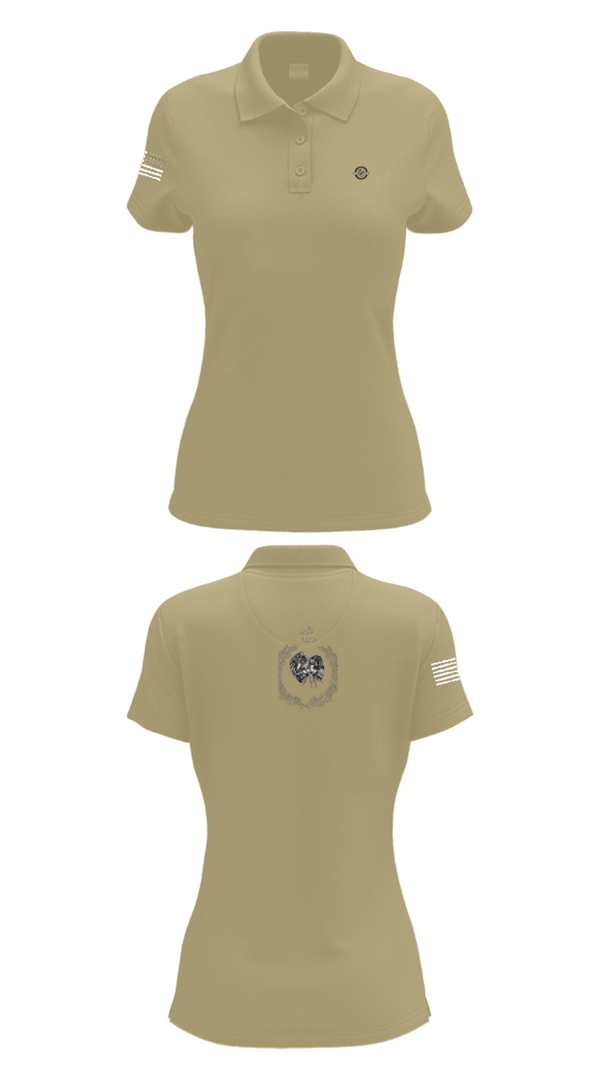 Womens Short Sleeve Performance Polo, Fernspäh, Army, Teamtime, Team time, sublimation, custom sports apparel, team uniforms, spirit wear, spiritwear, sports uniforms, custom shirts, team store, custom team store, fundraiser sports, apparel fundraiser