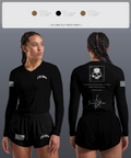 TRF 911 66573604 Women's Long Sleeve V-neck Shirt - 8
