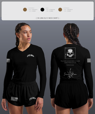 Womens Long Sleeve Vneck Shirt, TRF 911, , Teamtime, Team time, sublimation, custom sports apparel, team uniforms, spirit wear, spiritwear, sports uniforms, custom shirts, team store, custom team store, fundraiser sports, apparel fundraiser